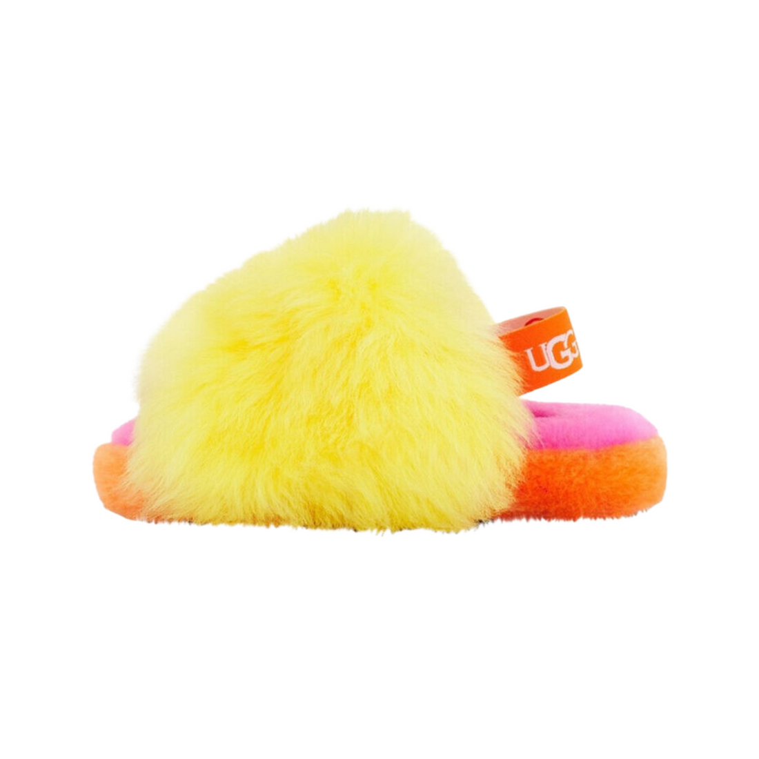 Ugg X Big Bird Girl's Kid's Slip On Fluff Yeah Slide Sandals