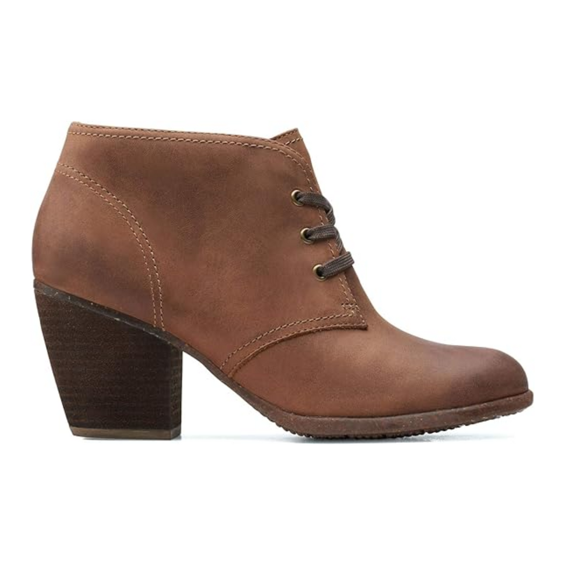 Clarks Bergen Women's Leather Ankle Boots