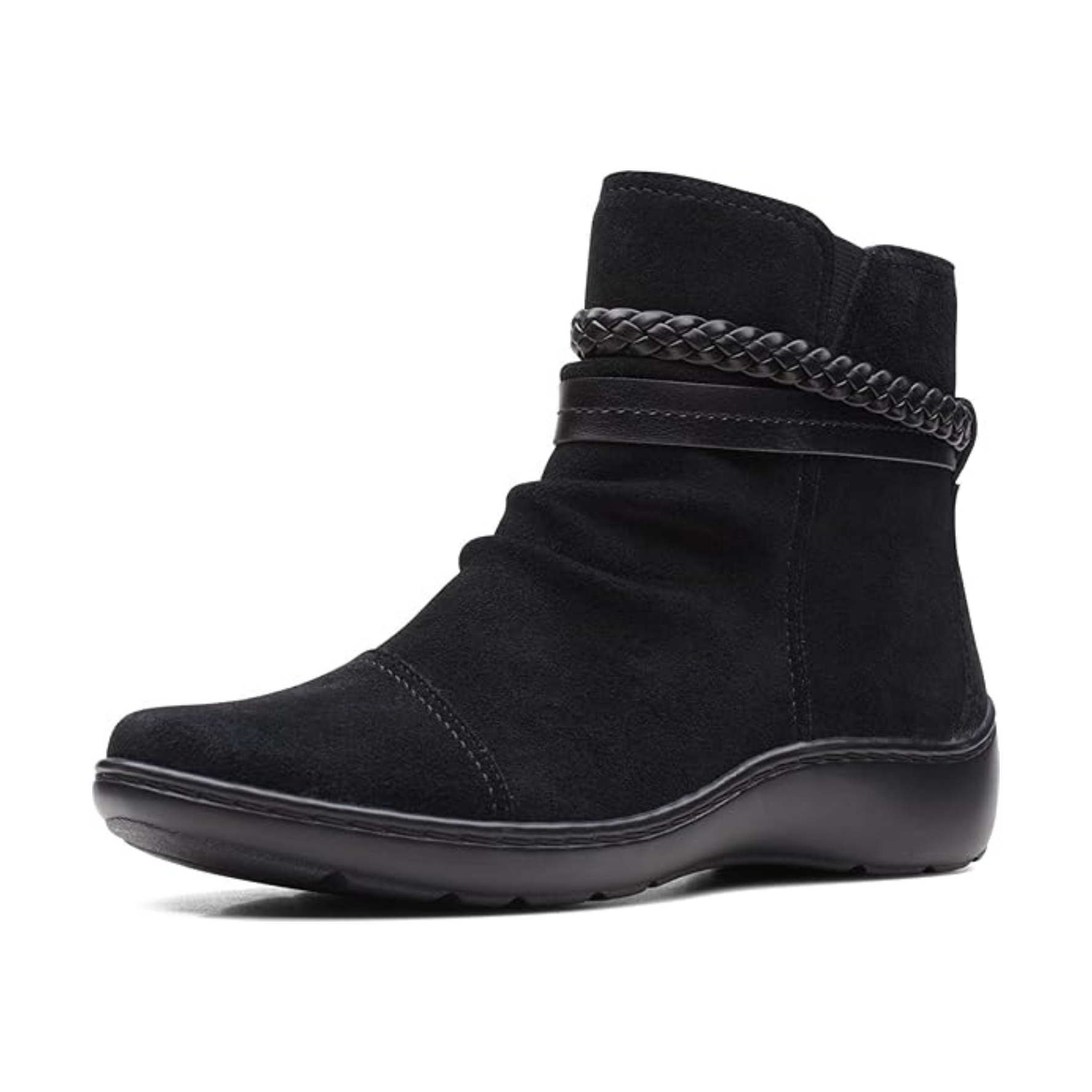 Clarks Cora Braid Women's Ankle Boots Suede