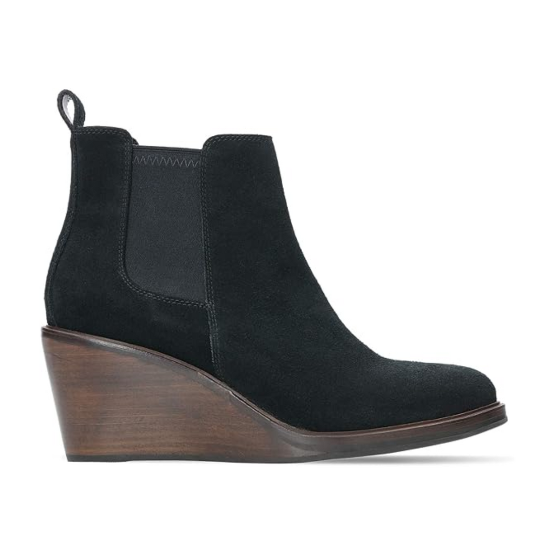 Clarksdale Clarkdale 2 Women's Wedge Chelsea Boots Suede