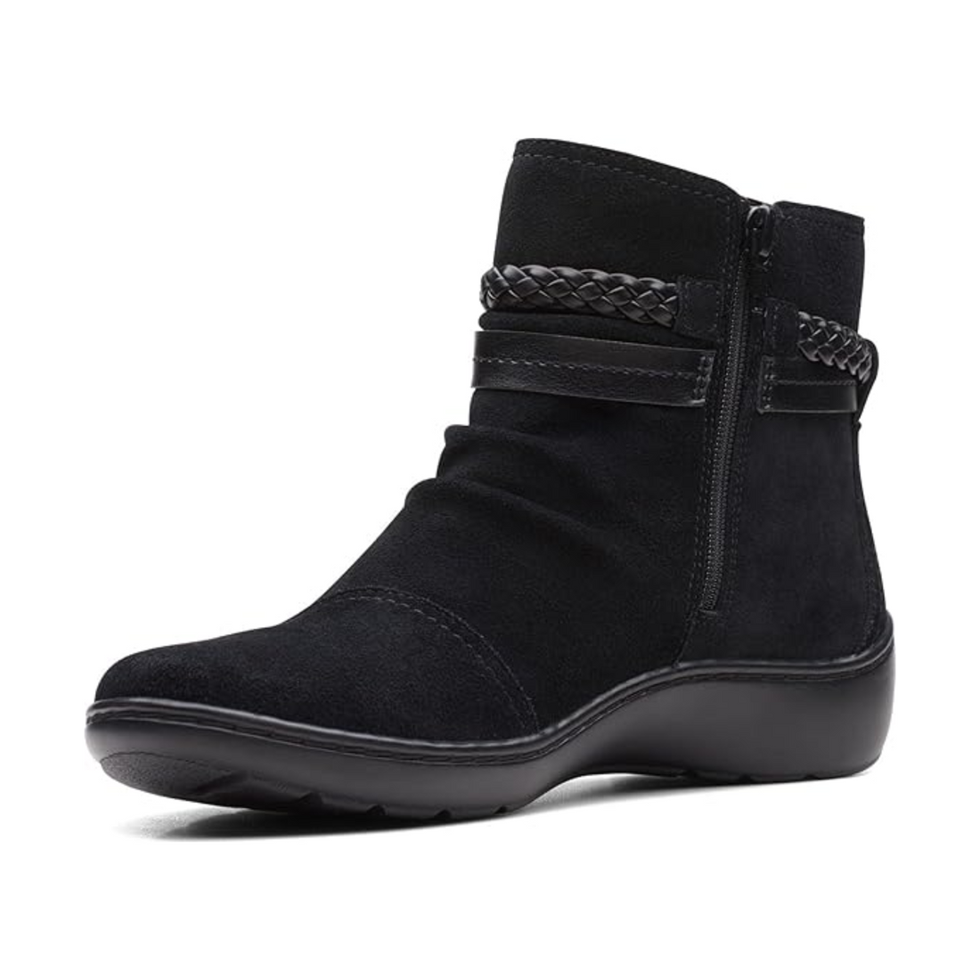 Clarks Cora Braid Women's Ankle Boots Suede