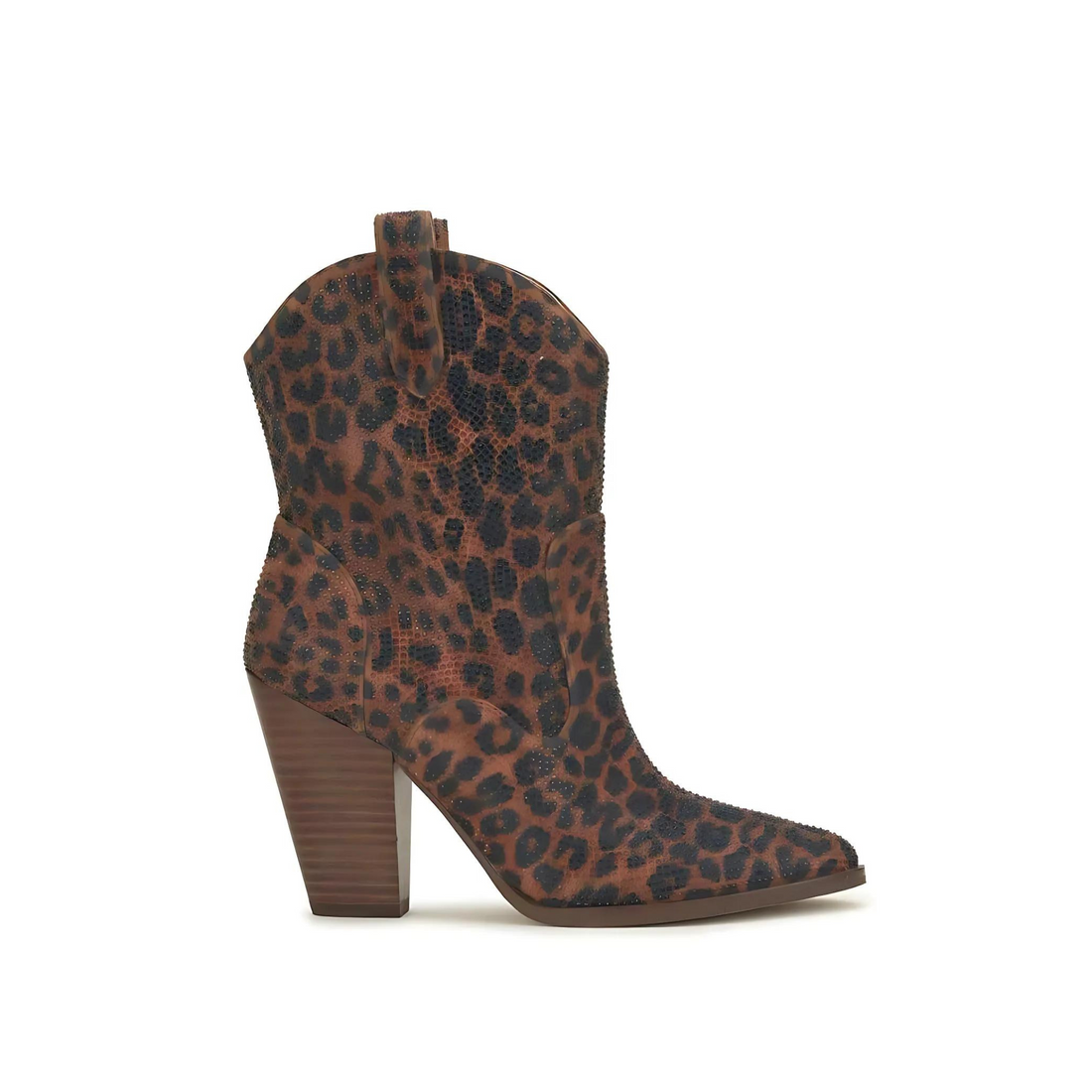 Jessica Simpson Cissely Embellished Western Ankle Boots