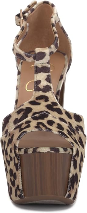 Jessica Simpson Dany Women's Peep Toe Heeled Platform Sandals Pumps