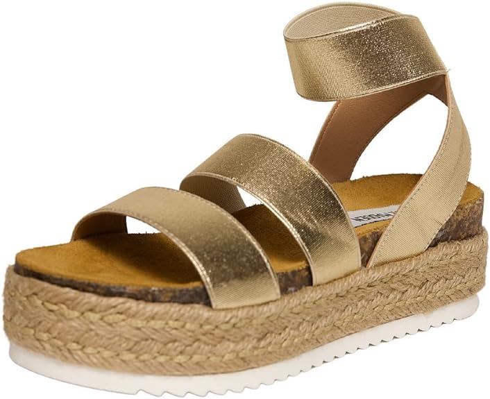 Steve Madden Women's Kimmie Espadrille Wedge Sandal