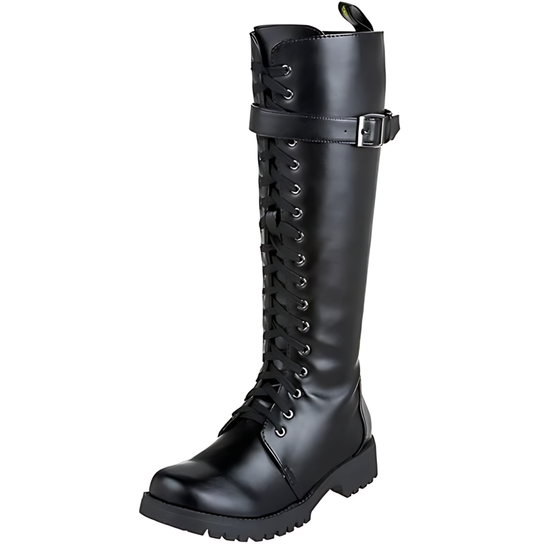 VOLATILE Women's Combat Knee High Boots