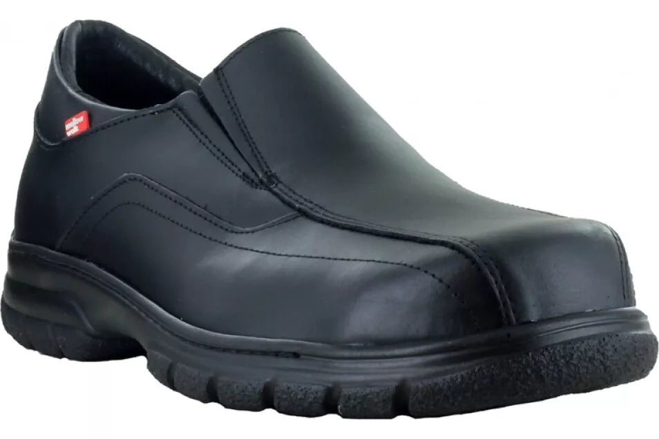 Mellow Walk Quentin Men's Safety Composite Toe Work Shoes Slip On Loafers 3E