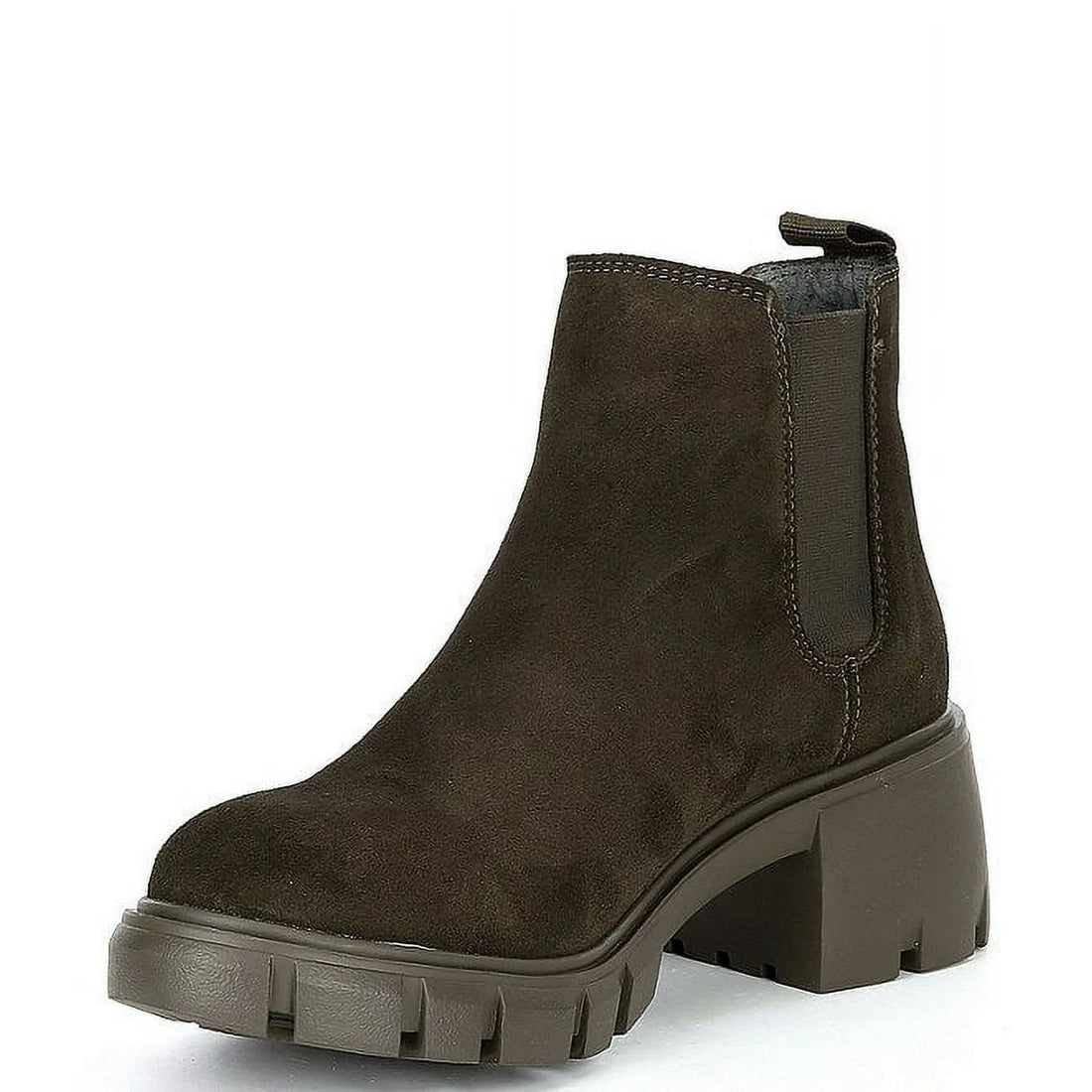 Steve Madden Howler Block Heel Platform Ankle Boots