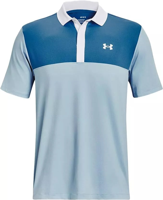 Under Armour Men's  Performance 3.0 Colorblock Polo, Medium