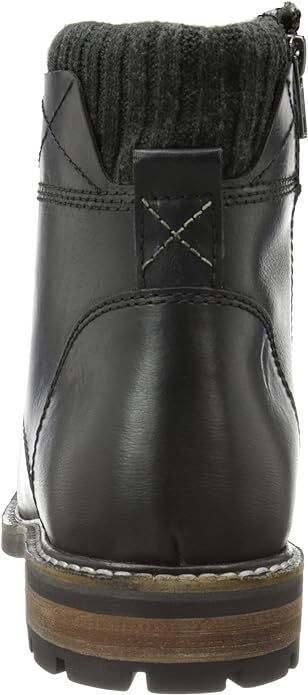 Crevo Men's Camden Leather Cap Toe Fashion Boots