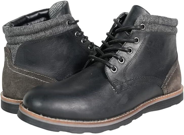 Crevo Geoff Non-slip Chukka Boots For Men - Casual Lace Up Ankle Boots