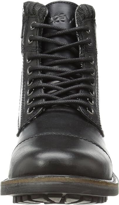 Crevo Men's Camden Leather Cap Toe Fashion Boots