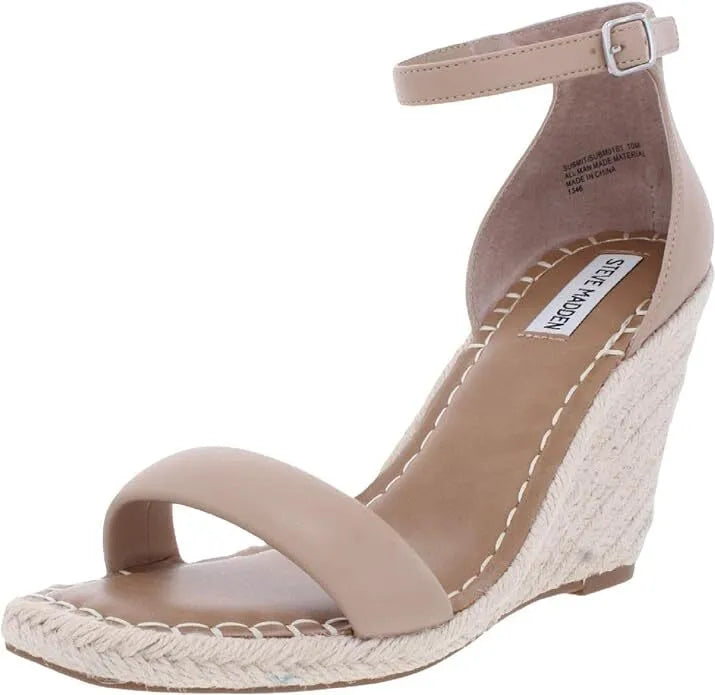 Steve Madden Submit Women's Ankle Strap Espadrille Wedge Sandals