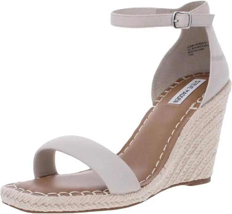 Steve Madden Submit Women's Ankle Strap Espadrille Wedge Sandals