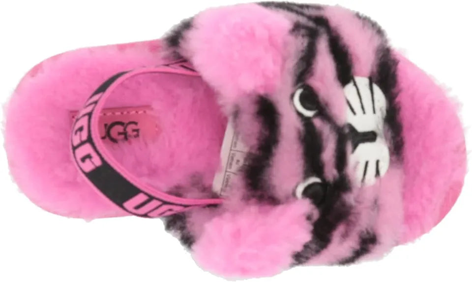 Ugg Fluff Yeah Sheepskin Slide Sandals Shoes Toddler